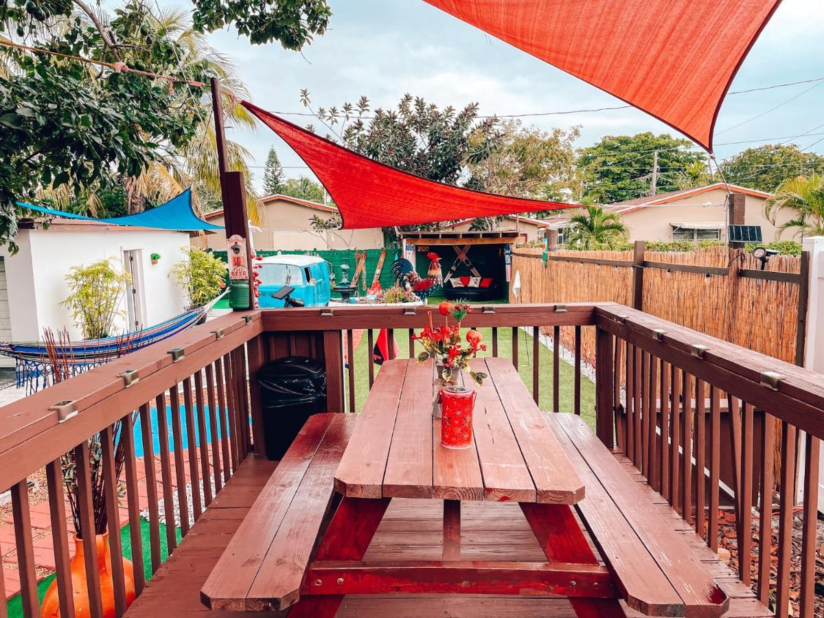 הוליווד Hammocks & Mini-Golf! 10 Mins From Beach! מראה חיצוני תמונה